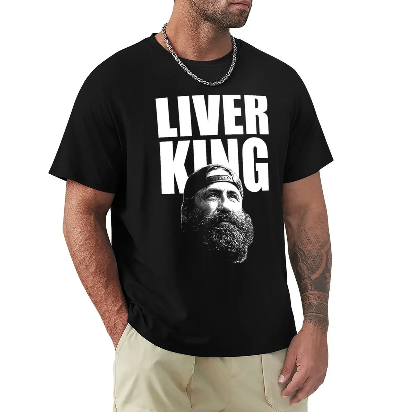 

The Liver King T-Shirt Short sleeve tee customs plain fruit of the loom mens t shirts sublime tees t shirt men