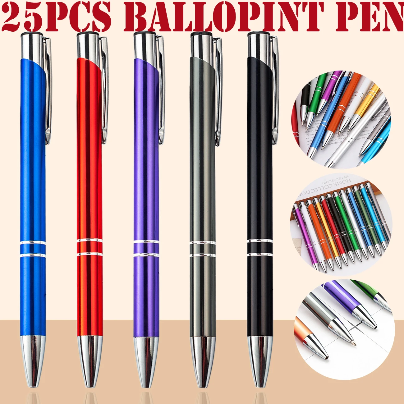 25 шт. металлическая шариковая ручка, рандомная ручка, творческий подарок для студентов, оптовая продажа
25 шт. металлическая шариковая ручка, рандомная ручка, творческий подарок для студентов, оптовая продажа