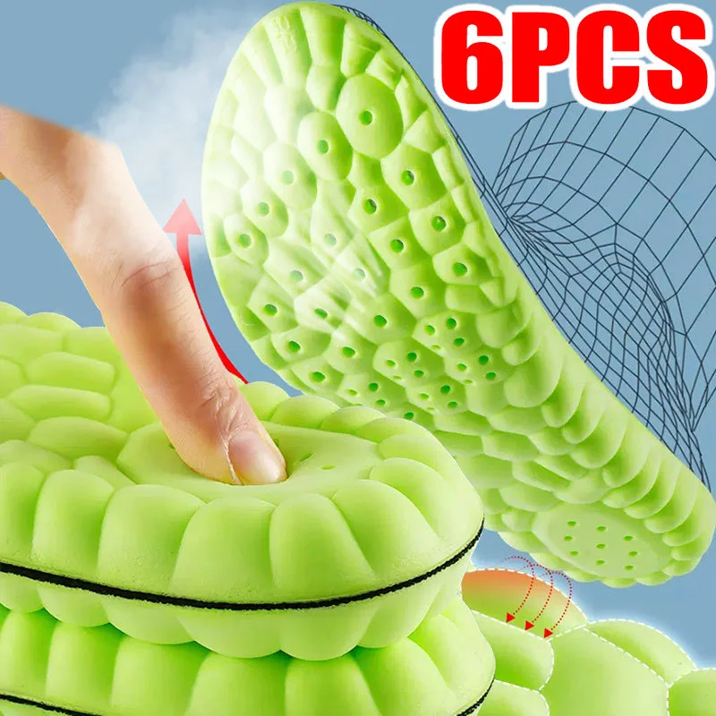 EVA Shock Absorption Sport Insoles Memory Foam Insole Foot Support Shoe Pads Breathable Orthopedic Feet Care Insert Sole Cushion
EVA Shock Absorption Sport Insoles Memory Foam Insole Foot Support Shoe Pads Breathable Orthopedic Feet Care Insert Sole Cushion