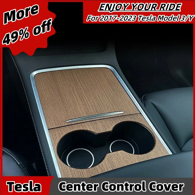 Wood Grain Ultra Thin Center Console Cover for Tesla Model 3 Y ABS Central Control Panel Decorative Protection Car Accessories
Wood Grain Ultra Thin Center Console Cover for Tesla Model 3 Y ABS Central Control Panel Decorative Protection Car Accessories