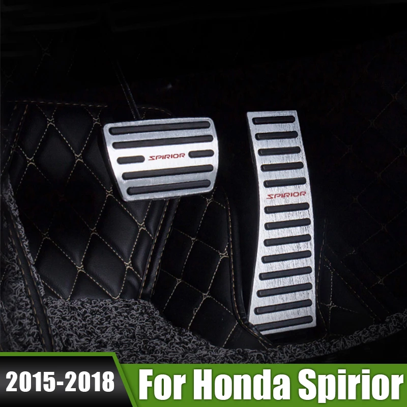 For Honda Spirior 2015 2016 2017 2018 Aluminum Alloy Car Accelerator Gas Fuel Pedal Brake Pedal Cover Non Slip Pads Accessories
For Honda Spirior 2015 2016 2017 2018 Aluminum Alloy Car Accelerator Gas Fuel Pedal Brake Pedal Cover Non Slip Pads Accessories