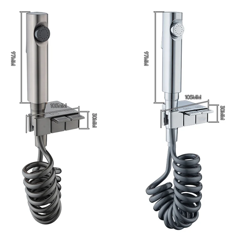 Многофункциональный смеситель для биде и душа, ручной душ для биде, набор из твердой латуни, кран для холодной воды, с туалетом