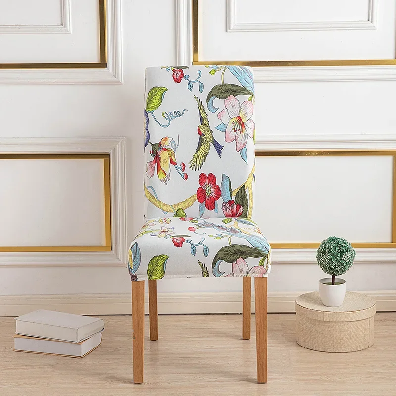 Flower Dinner Chair Cover Removable Anti-dirty Slipcover Kitchen Chair Cover for Banquet Wedding Restaurant Housse De Chaise 1PC
Flower Dinner Chair Cover Removable Anti-dirty Slipcover Kitchen Chair Cover for Banquet Wedding Restaurant Housse De Chaise 1PC