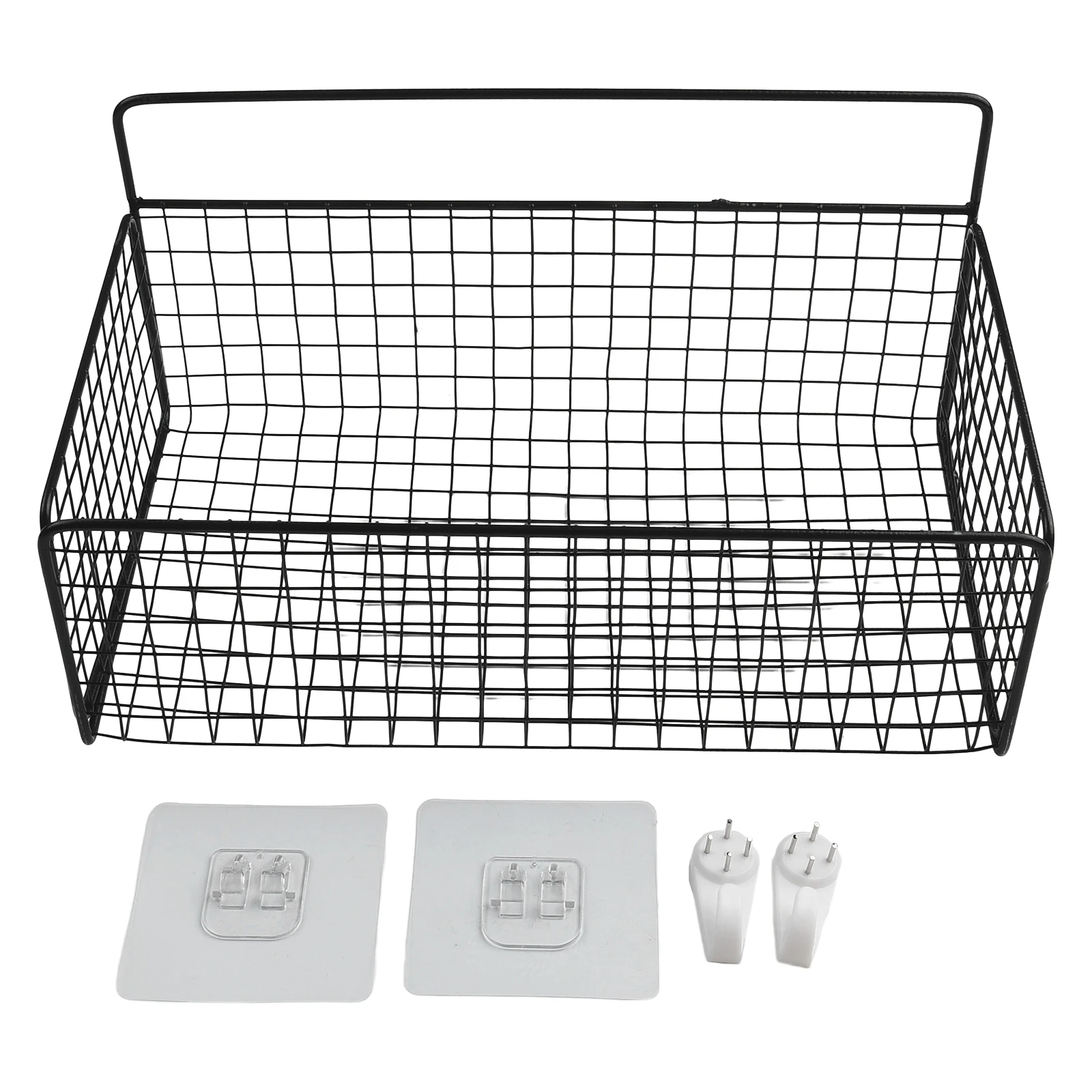 Organization Storage Basket Books Fruits Home Wall Mounted White Black 1set Boxes Holder High-Quality Materials
Organization Storage Basket Books Fruits Home Wall Mounted White Black 1set Boxes Holder High-Quality Materials