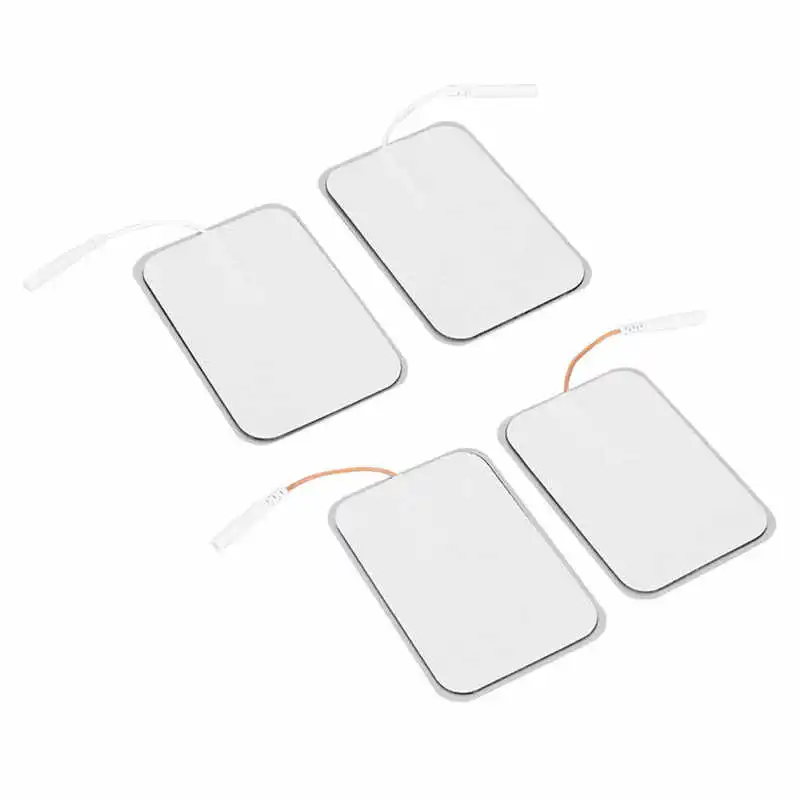 

Electrode Pad Soft Rectangular Electrode Patch Safe Reusable Portable for Arms Legs for TENS Machine