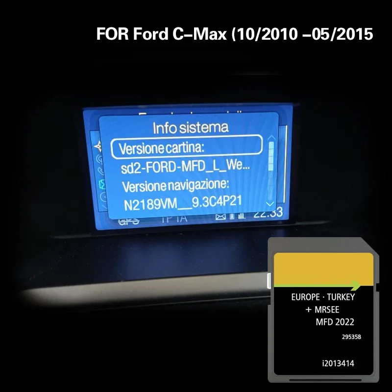 Germany Map FOR Ford C-Max 10/2010 -05/2015 Andorra Austria Belgium MFD 2022 GPS Navi Memory Card
Germany Map FOR Ford C-Max 10/2010 -05/2015 Andorra Austria Belgium MFD 2022 GPS Navi Memory Card