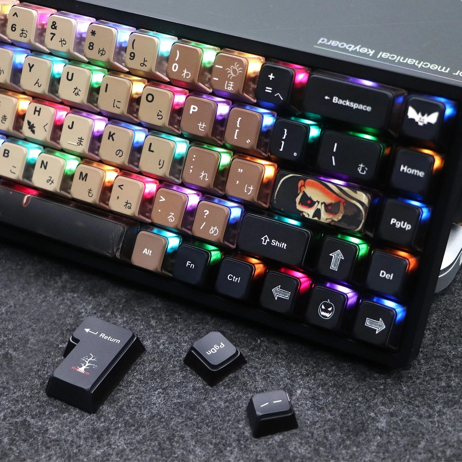 Novelty Allover Dye Sub Magic Lamp150 Keys OEM Profile Keycap For 64/68/75/84/96/98/104/108 Mechanical Keyboard Japanese Keycaps
Novelty Allover Dye Sub Magic Lamp150 Keys OEM Profile Keycap For 64/68/75/84/96/98/104/108 Mechanical Keyboard Japanese Keycaps