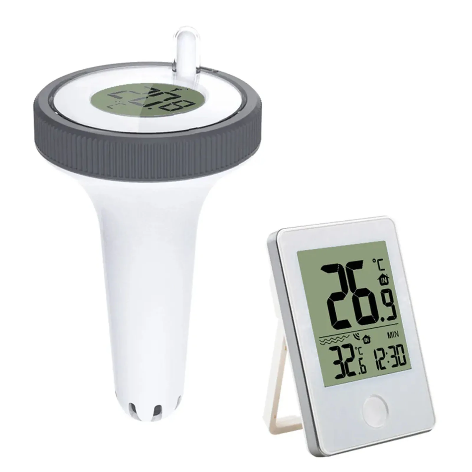 Swimming Pool Thermometer Digital Floating Wireless Water Thermometer Outdoor/Indoor Thermometers For Swimming Pool Hot Tubs
Swimming Pool Thermometer Digital Floating Wireless Water Thermometer Outdoor/Indoor Thermometers For Swimming Pool Hot Tubs