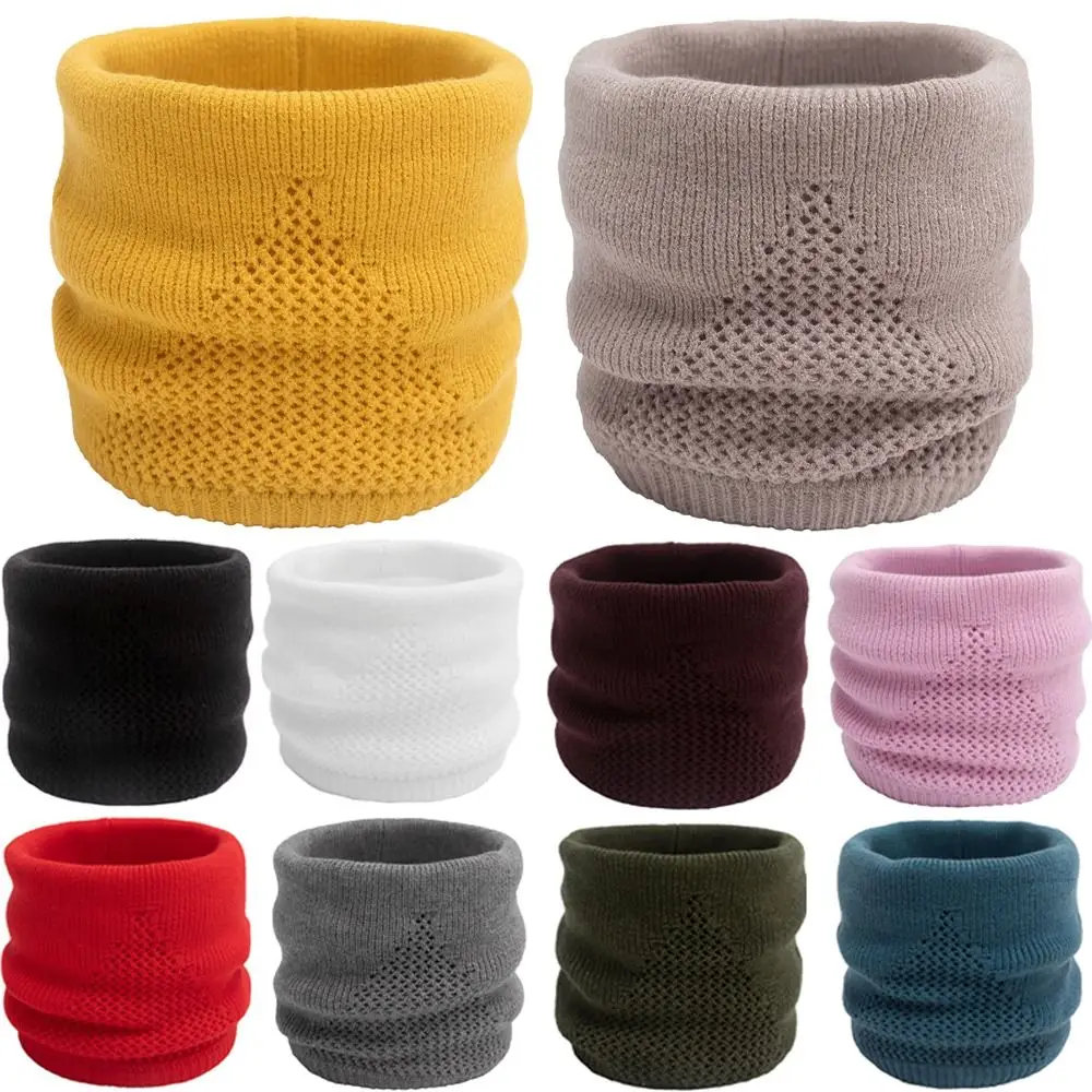 

Winter Warm Knitted Neck Gaiter Fleece Ski Tube Scarf Snowboard Half Face Mask Face Cover For Unisex Outdoor Cold-proof Collar