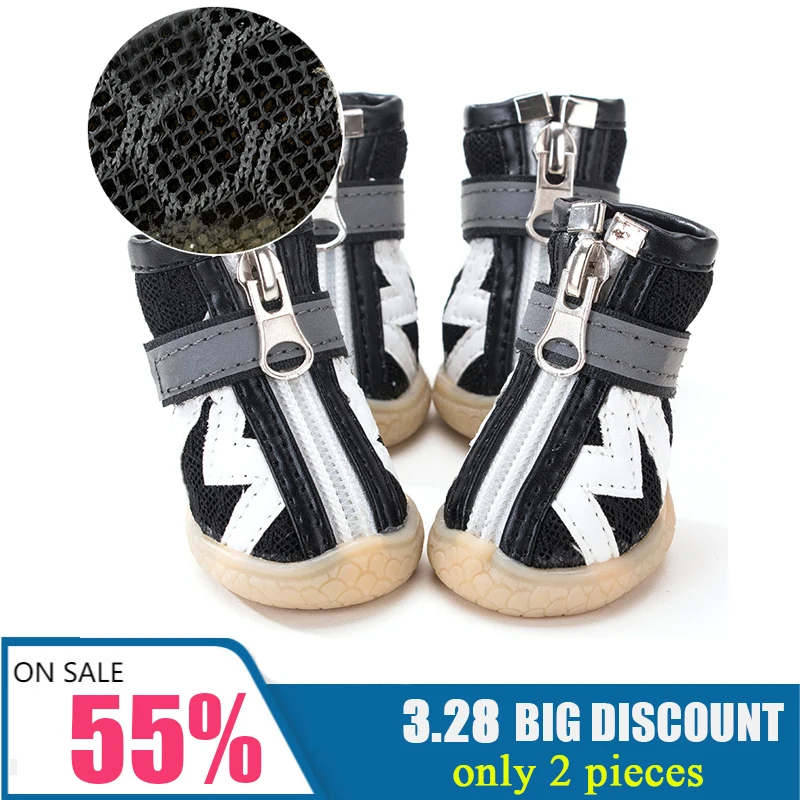 Pet Dog Shoes Sports Mountain Wearable Pet Rubber Sole Colorblock Breathable Dog Boots Ideal for Small to Medium Dogs
Pet Dog Shoes Sports Mountain Wearable Pet Rubber Sole Colorblock Breathable Dog Boots Ideal for Small to Medium Dogs