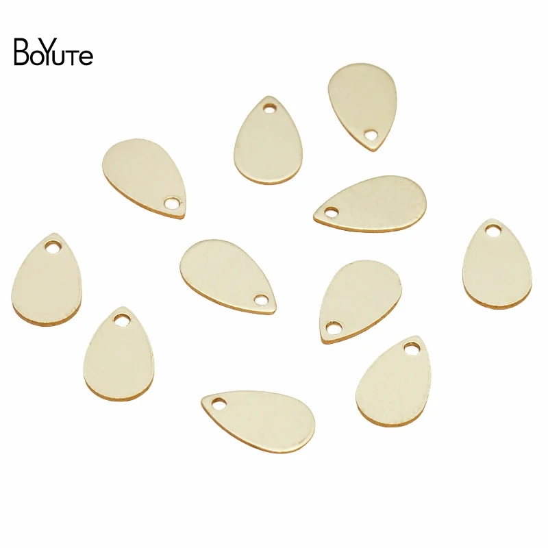 BoYuTe (200 шт./лот) 10*6 мм Металлические латунные подвески в форме капли воды для изготовления ювелирных изделий
BoYuTe (200 шт./лот) 10*6 мм Металлические латунные подвески в форме капли воды для изготовления ювелирных изделий
