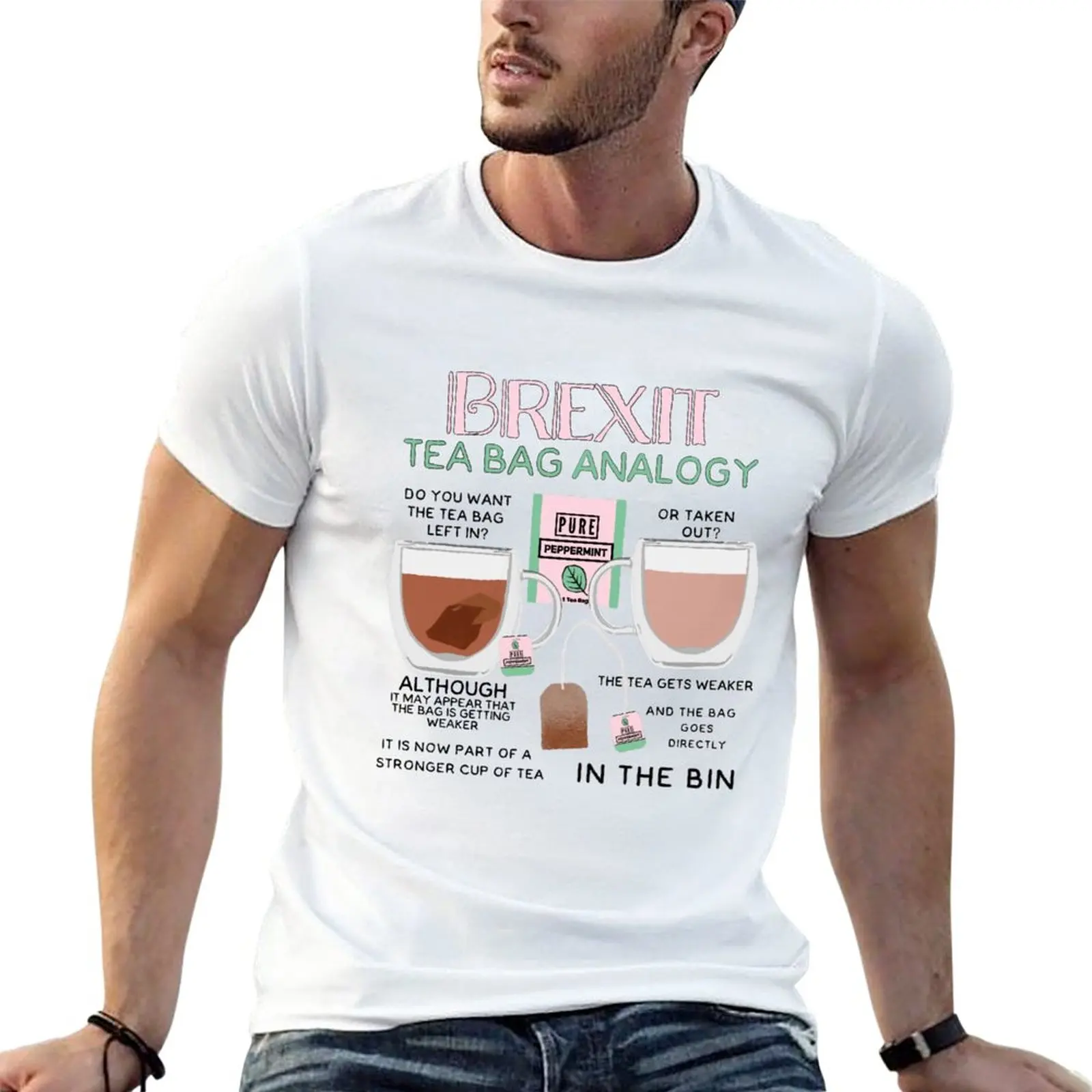 Brexit Tea Bag Analogy - James Acaster T-Shirt aesthetic clothes quick drying cute tops plain t shirts men
Brexit Tea Bag Analogy - James Acaster T-Shirt aesthetic clothes quick drying cute tops plain t shirts men