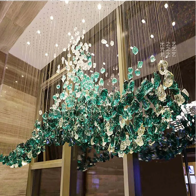 New Modern Large Chandelier Luxury Design Villa Lamp Long Project Lighting AC110V 220v
New Modern Large Chandelier Luxury Design Villa Lamp Long Project Lighting AC110V 220v