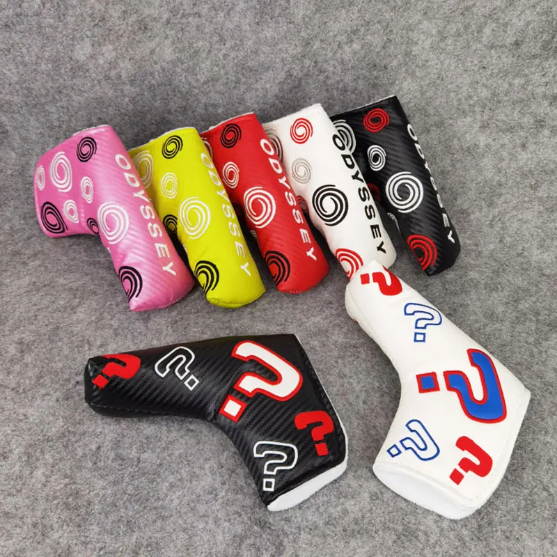 Golf Headcovers PU Leather ODYSSEY Golf Putter Headcover Golf Accessory Dustproof Covers
Golf Headcovers PU Leather ODYSSEY Golf Putter Headcover Golf Accessory Dustproof Covers