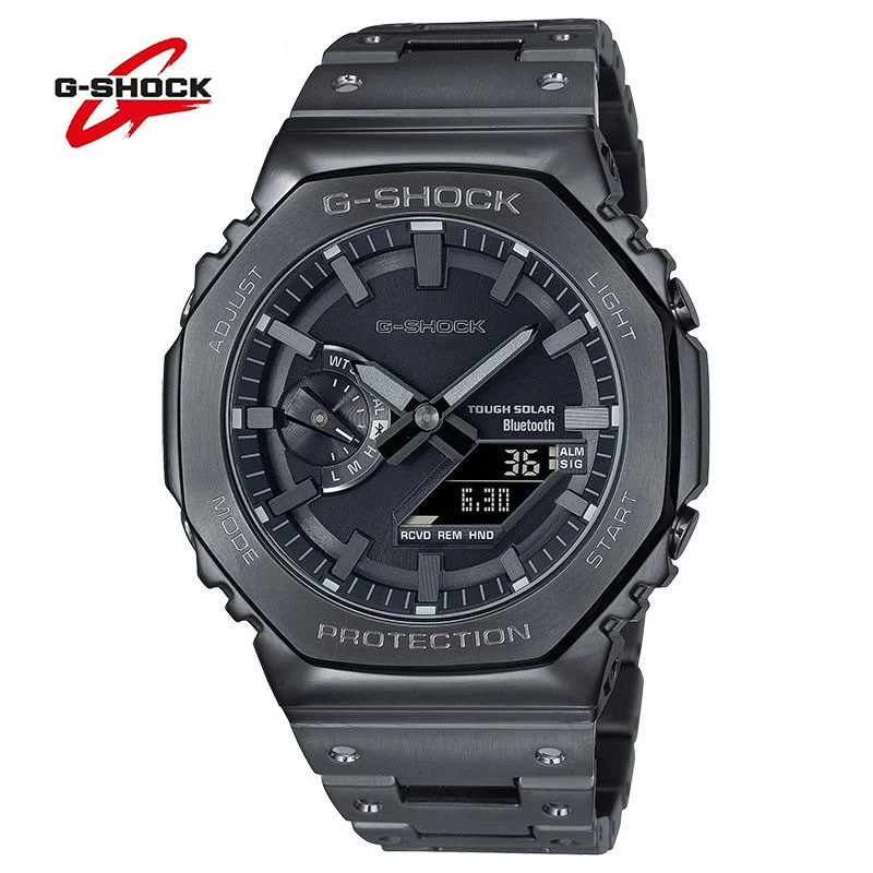 Новые мужские часы G-SHOCK GM-2100 Series спортивные и удобные водонепроницаемые и амортизирующие часы из нержавеющей стали с двойным экраном
Новые мужские часы G-SHOCK GM-2100 Series спортивные и удобные водонепроницаемые и амортизирующие часы из нержавеющей стали с двойным экраном