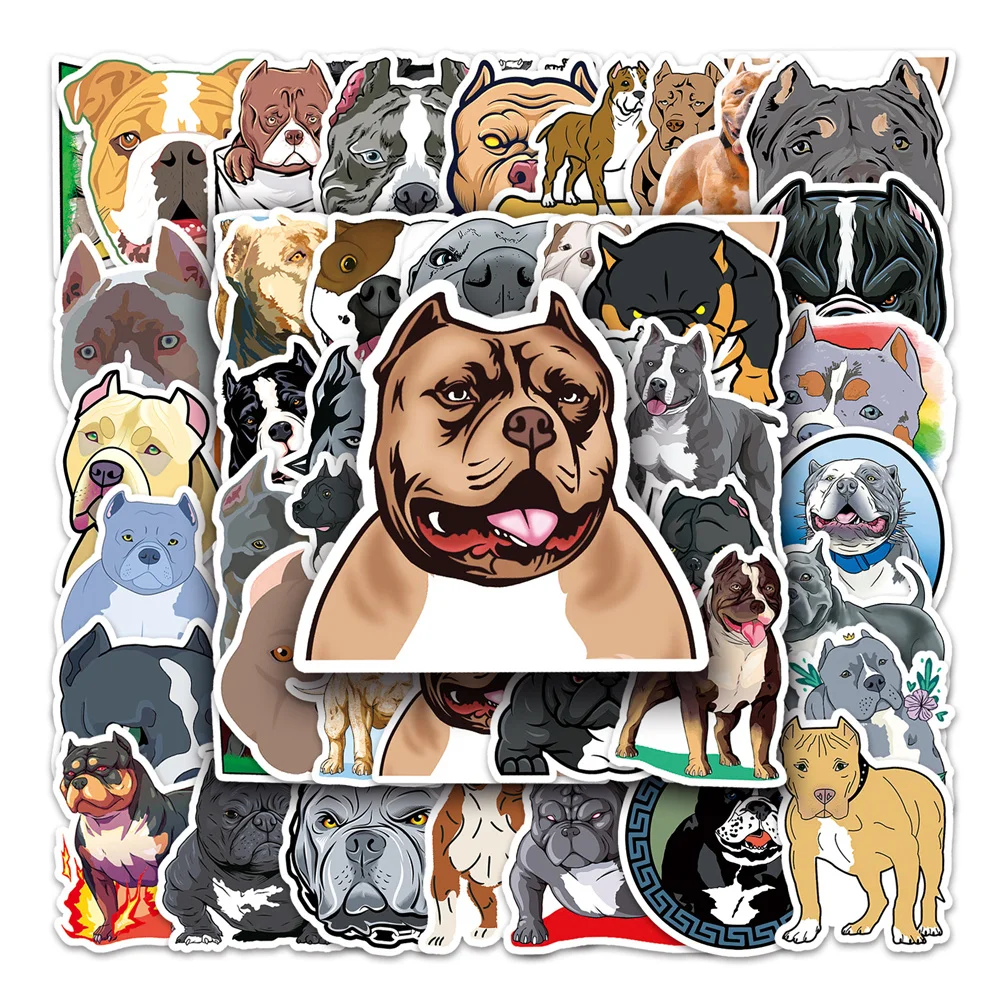 10/30/50PCS New DIY Bully Dog Animal Cartoon Personality Creative Luggage TableCar Chair Decoration Waterproof Sticker Wholesale
10/30/50PCS New DIY Bully Dog Animal Cartoon Personality Creative Luggage TableCar Chair Decoration Waterproof Sticker Wholesale