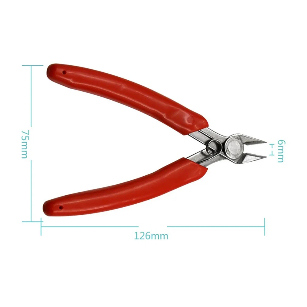 Stainless Steel Cable Cutter Cutting Plier Hand Tools Nipper Pliers Rubber Handle 1* Anti-slip Diagonal Durable
Stainless Steel Cable Cutter Cutting Plier Hand Tools Nipper Pliers Rubber Handle 1* Anti-slip Diagonal Durable