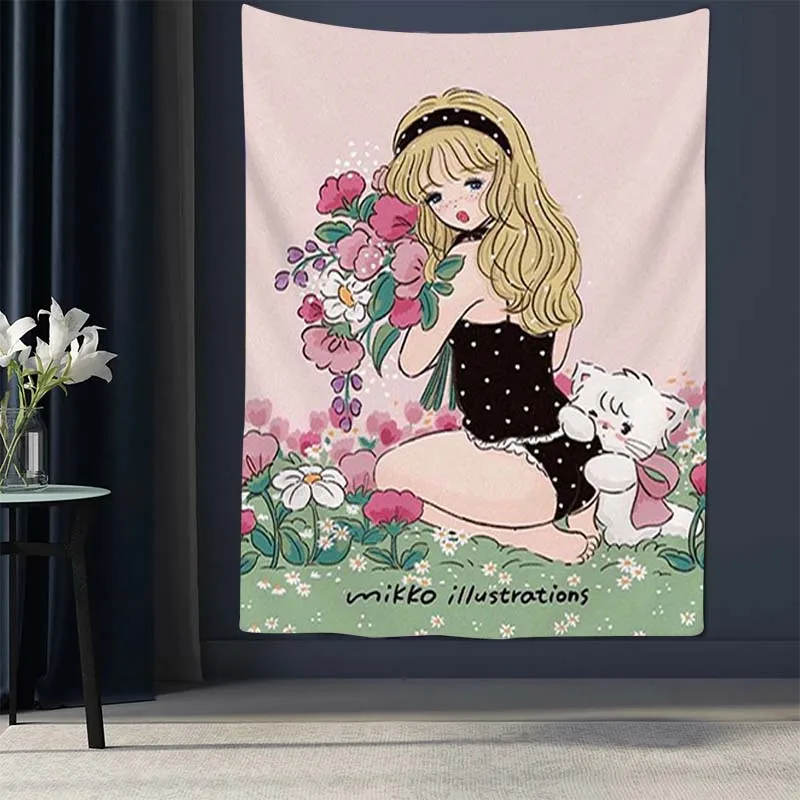 Mikko Tapestries Wall Tapestry Aesthetic Home Decoration Room Decor Luxury Tapries Decors Bedroom Fabric Hanging the Decorative
Mikko Tapestries Wall Tapestry Aesthetic Home Decoration Room Decor Luxury Tapries Decors Bedroom Fabric Hanging the Decorative