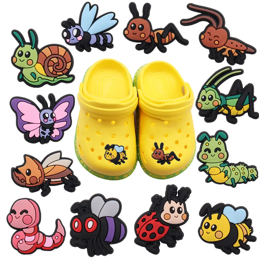 1-12Pcs Mantis Ant Butterfly DIY Kids Croc Jibz Charms Decorations Insects Shoe Buckle Accessories Cute Birthday Gifts
1-12Pcs Mantis Ant Butterfly DIY Kids Croc Jibz Charms Decorations Insects Shoe Buckle Accessories Cute Birthday Gifts
