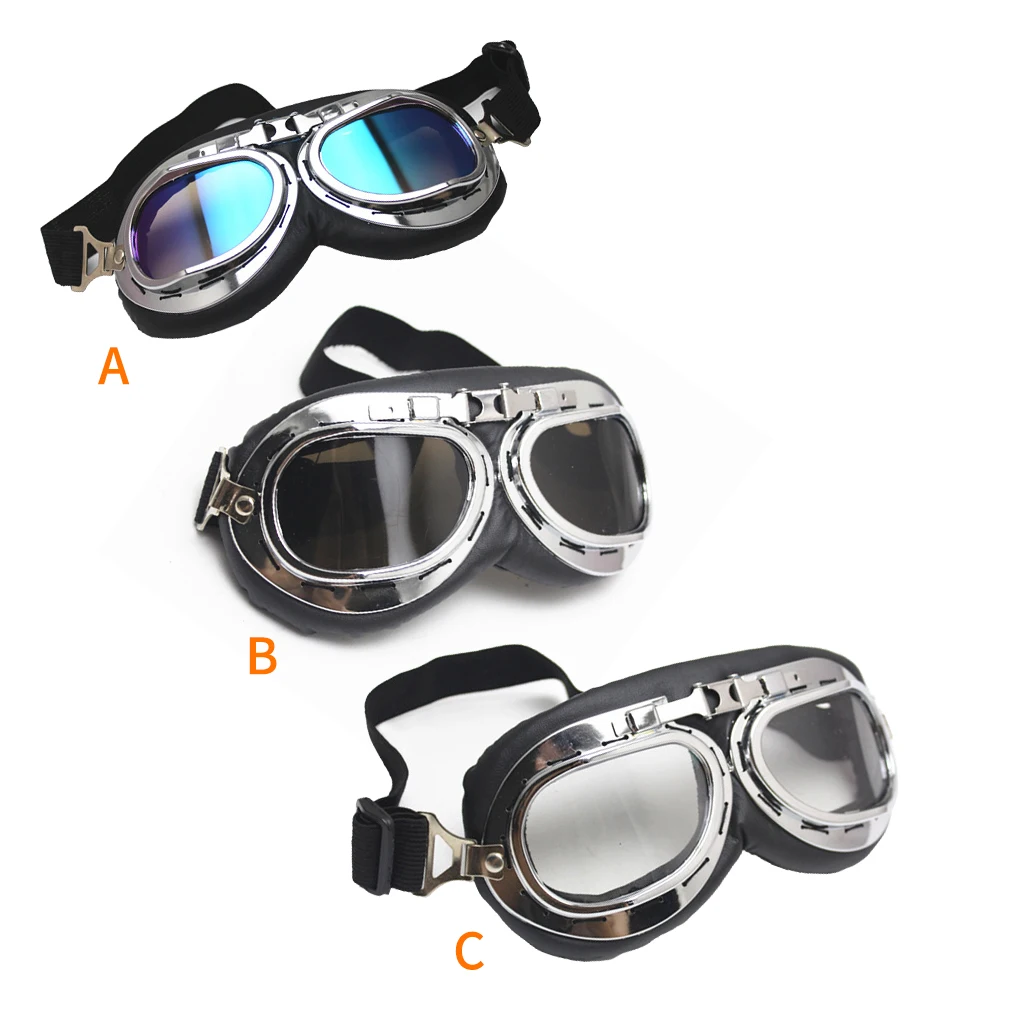 

Safety Goggles UV Protection Motorbike Glasses Motors Accessories Protective Gear Sporting Goods Perfect Gifts Brown