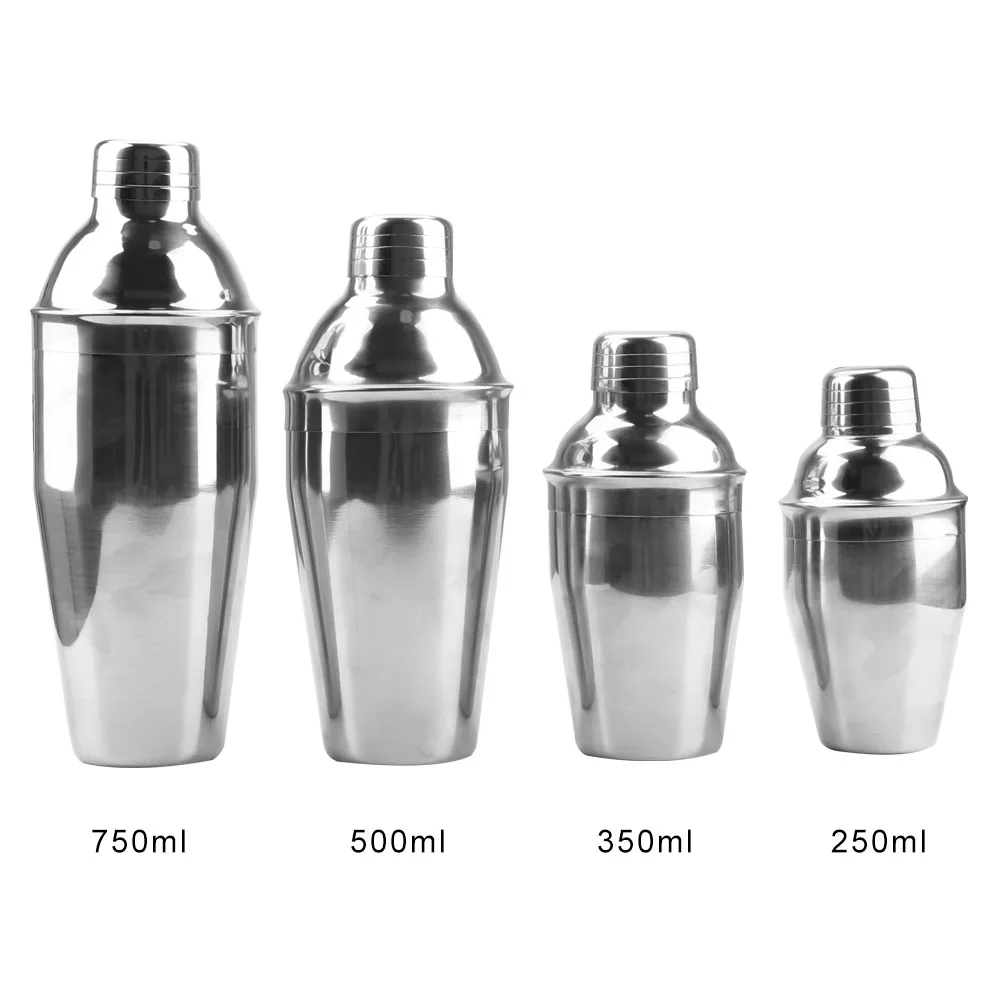 Martini Stainless Steel Cocktail Wine Mixer Professional Cocktail Shaker Boston Party Bar Tools Barware 250/350/550/750ml
Martini Stainless Steel Cocktail Wine Mixer Professional Cocktail Shaker Boston Party Bar Tools Barware 250/350/550/750ml