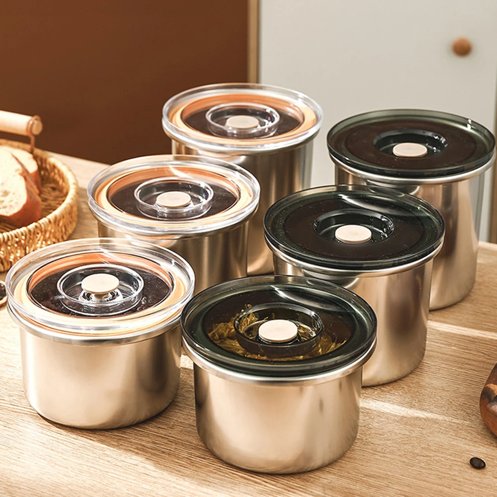 Stainless Steel Food Storage Container Home Kitchen Refrigerator Sealed Fruit Vegetable Seal Storage Container
Stainless Steel Food Storage Container Home Kitchen Refrigerator Sealed Fruit Vegetable Seal Storage Container