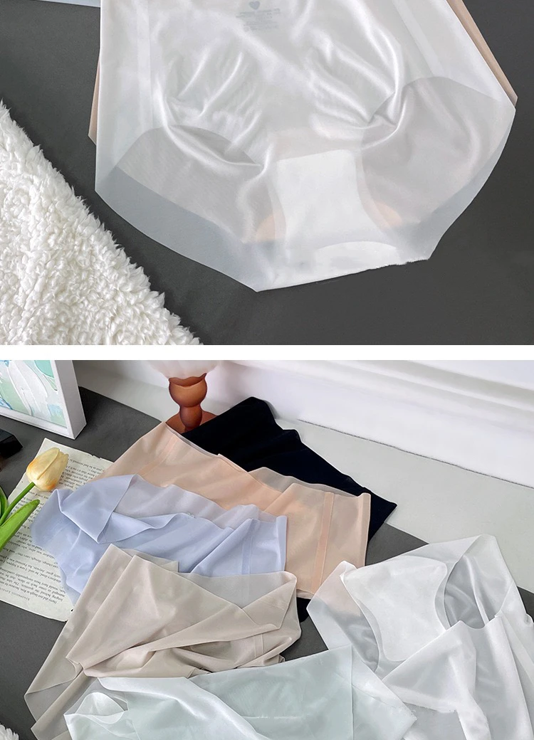 1pcs Women Ultrathin Panties Female Plus Size Underwear Ice Silk High Waist Seamless Underpant Girl Briefs Breathable Sexy Panty 2 S192e5c4da7464732a0cc13e2a50e8f6fk