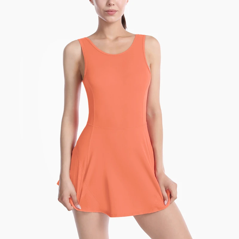 New Outdoor Sports One-Piece Tennis Dresses with Pockets Slim A-line Simplicity Pleated Skirt Fashions Fitness Sportswear Yoga
New Outdoor Sports One-Piece Tennis Dresses with Pockets Slim A-line Simplicity Pleated Skirt Fashions Fitness Sportswear Yoga