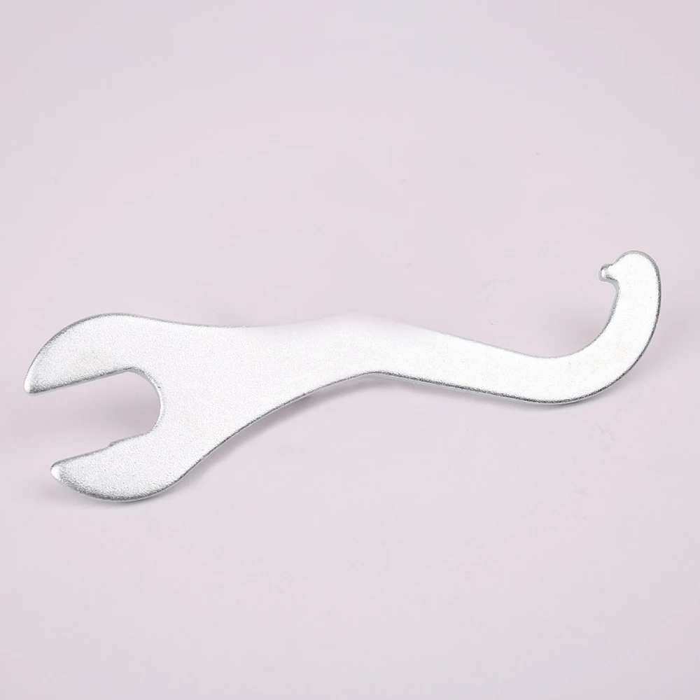 Bike Remove Bottom Bracket Repair Spanner Wrench For Remover Fixed-Gear Lock Ring Stainles Steel Bicycle Repair Tool 15.5x4.4cm
Bike Remove Bottom Bracket Repair Spanner Wrench For Remover Fixed-Gear Lock Ring Stainles Steel Bicycle Repair Tool 15.5x4.4cm