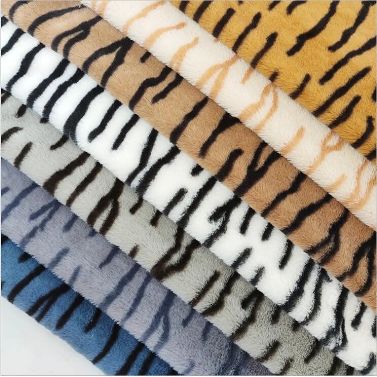 

Tiger stripe fashion print for home decoration accessories woman's dress pillow shoe underwear diy fabric