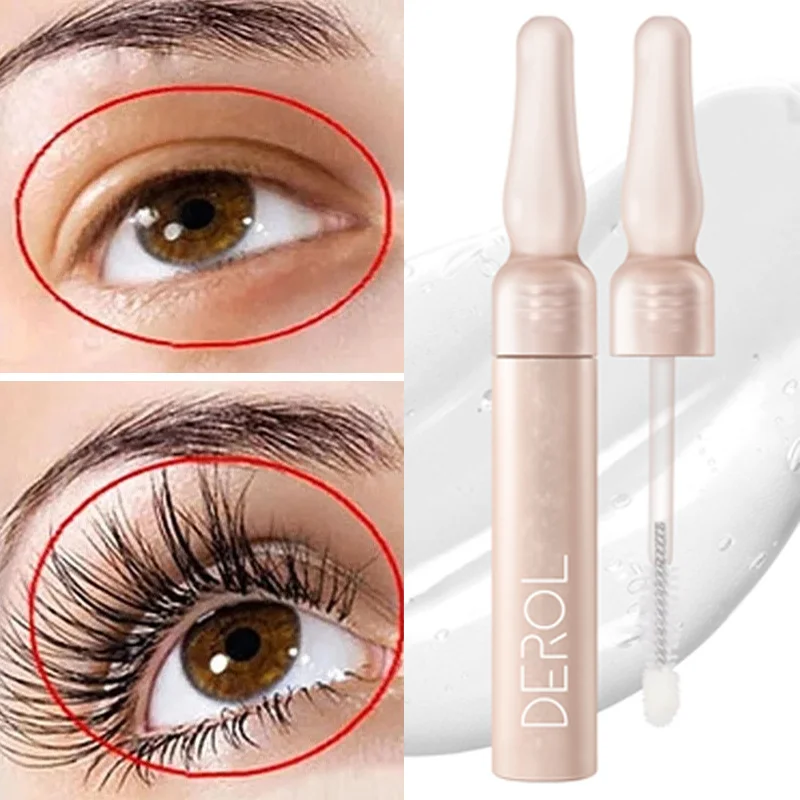 

7 Days Eyelash Growth Serum Natural Eyelashes Enhancer Longer Fuller Thicker Lashes Eyebrows Eye Lift Care Makeup Product Beauty