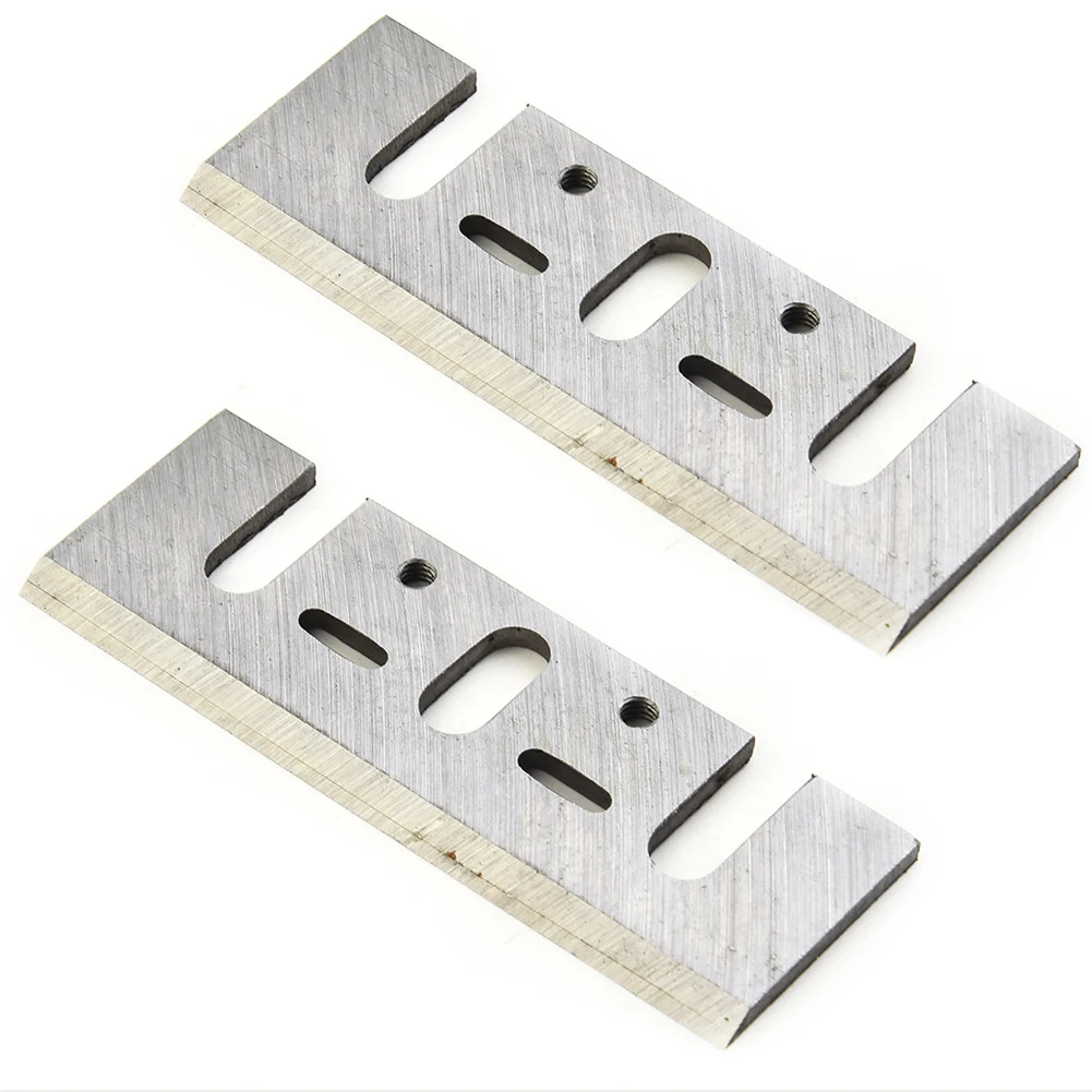 Spare Cutting Woods Ply-wood Board High Speed Steel Electric Planer Blades 2pcs Replaces Replacement Part Accessory
Spare Cutting Woods Ply-wood Board High Speed Steel Electric Planer Blades 2pcs Replaces Replacement Part Accessory