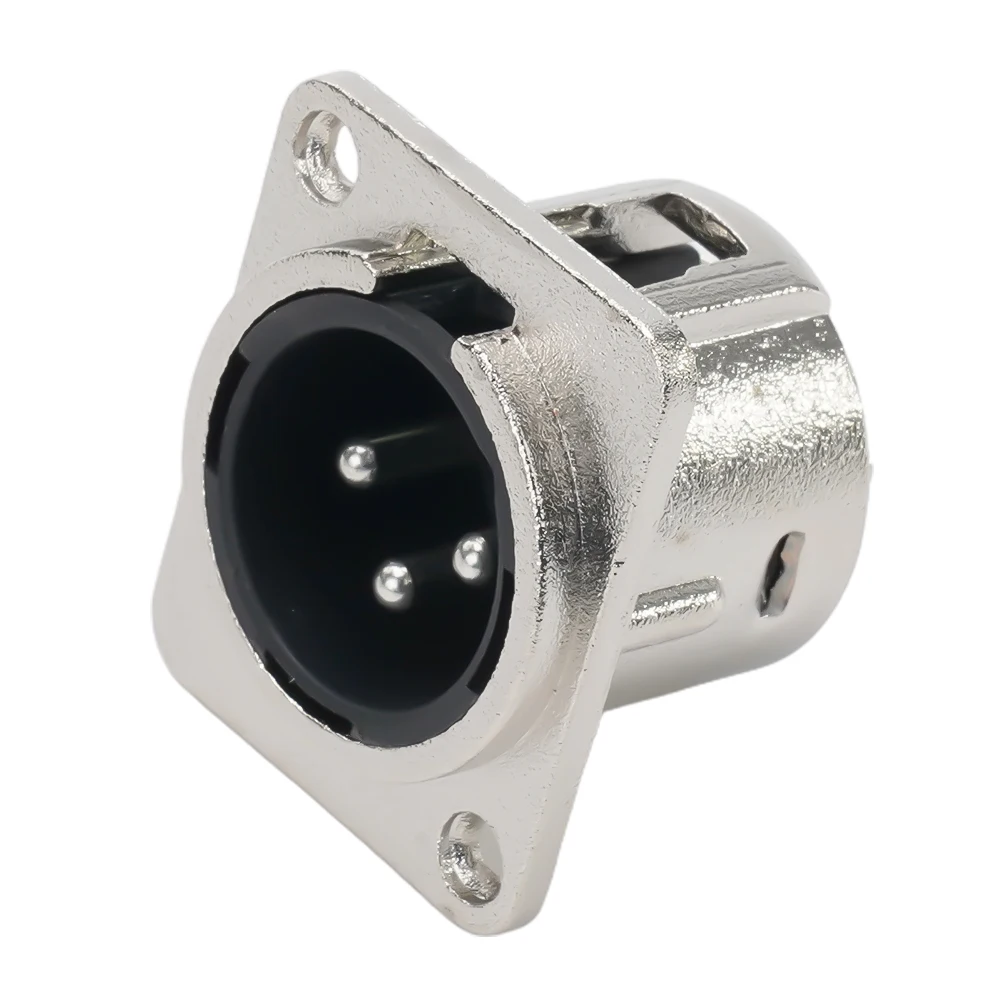 XLR Plug XLR Socket 3 Pin XLR Chassis Socket Zinc Alloy Silver Solder Terminals 3 Pin Male & Female Metal Bodied
XLR Plug XLR Socket 3 Pin XLR Chassis Socket Zinc Alloy Silver Solder Terminals 3 Pin Male & Female Metal Bodied