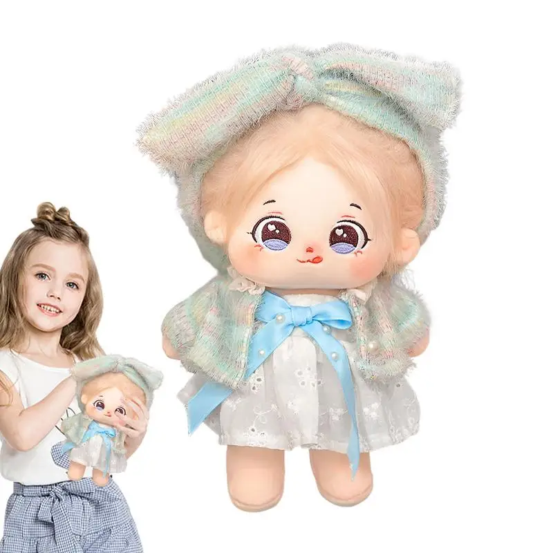 Очаровательная хлопковая кукла, мультяшная девочка, плюшевая игрушка 7,87 дюйма, хлопковая кукла, наряд, игрушка, одежда в комплекте, Симпатичные Мягкие Аниме плюшевые куклы
Очаровательная хлопковая кукла, мультяшная девочка, плюшевая игрушка 7,87 дюйма, хлопковая кукла, наряд, игрушка, одежда в комплекте, Симпатичные Мягкие Аниме плюшевые куклы