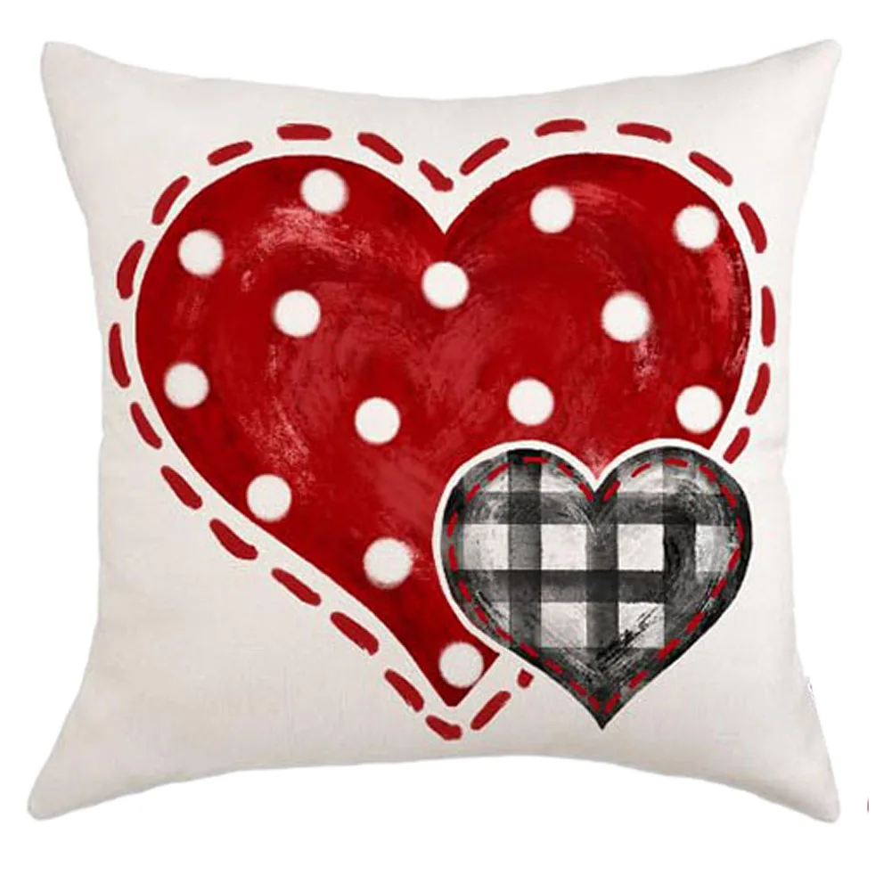 Pillow Case Pillowcase Seasonal Decor 1pc 45*45cm Accessories Decor Love Heart Design Valentine's Day Pillowcase
Pillow Case Pillowcase Seasonal Decor 1pc 45*45cm Accessories Decor Love Heart Design Valentine's Day Pillowcase