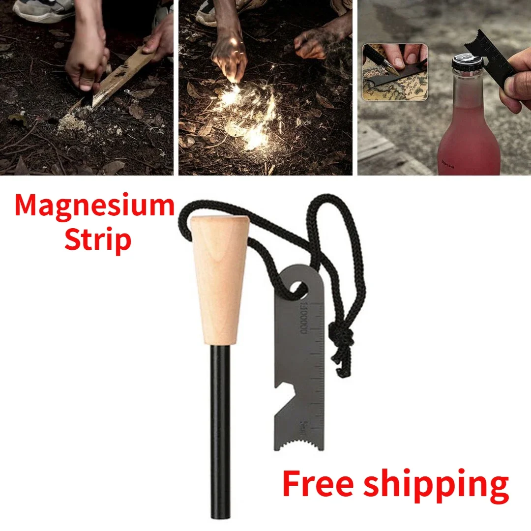 Outdoor Camping Equipment Multi Ignition Tool Portable Matchstick Magnesium Strip Lighter Stick Product Suit Cigarette Lighter
Outdoor Camping Equipment Multi Ignition Tool Portable Matchstick Magnesium Strip Lighter Stick Product Suit Cigarette Lighter