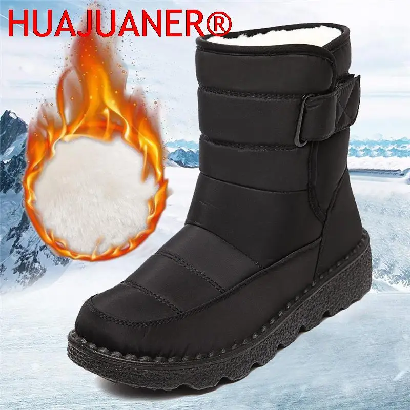 

Snow Boots Waterproof Women Boots Ladies Boots For Women Keep Warm Shoes Woman Platform Ankle Boots Winter Shoes Botas Mujer