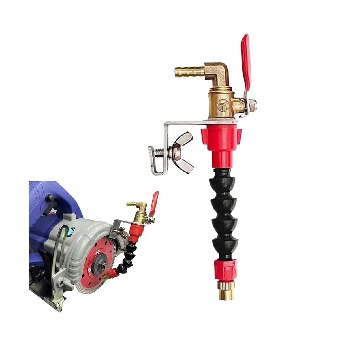 Dust Remover Water Sprayer Set for Cutting Machine, Brick Tile Cutting Machine Grinder with 32.8Ft Water Pipes US Plug
Dust Remover Water Sprayer Set for Cutting Machine, Brick Tile Cutting Machine Grinder with 32.8Ft Water Pipes US Plug