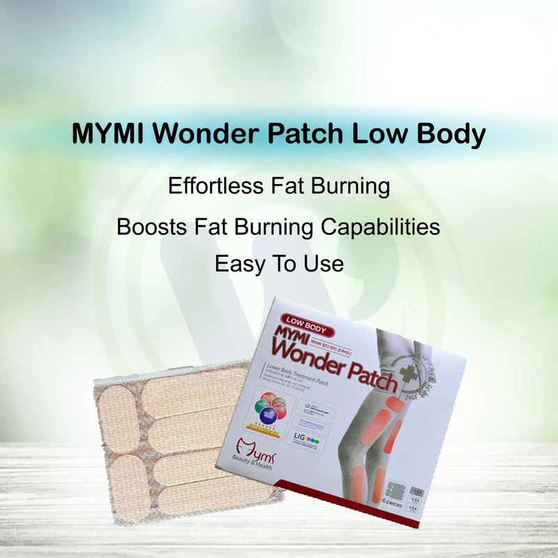 MYMI Wonder Patch Korean Slimming Patch Lower Body Weight Loss Fat Burning Stickers Scientific Health Efficient Slimming Product
MYMI Wonder Patch Korean Slimming Patch Lower Body Weight Loss Fat Burning Stickers Scientific Health Efficient Slimming Product
