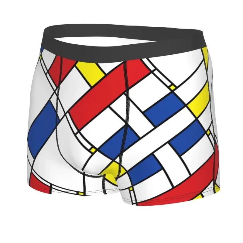 

Носки Piet Mondrian мужские в стиле хип-хоп с абстрактным рисунком, забавные спортивные Нескользящие с 3D-принтом в минималистическом стиле, с геометрическим узором