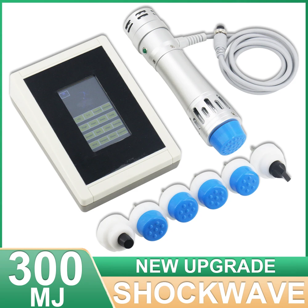 

300MJ Shockwave Therapy Machine ED Treatment Professional Shock Wave Equipment Effective Relieve Body Pain Muscle Relax Massager