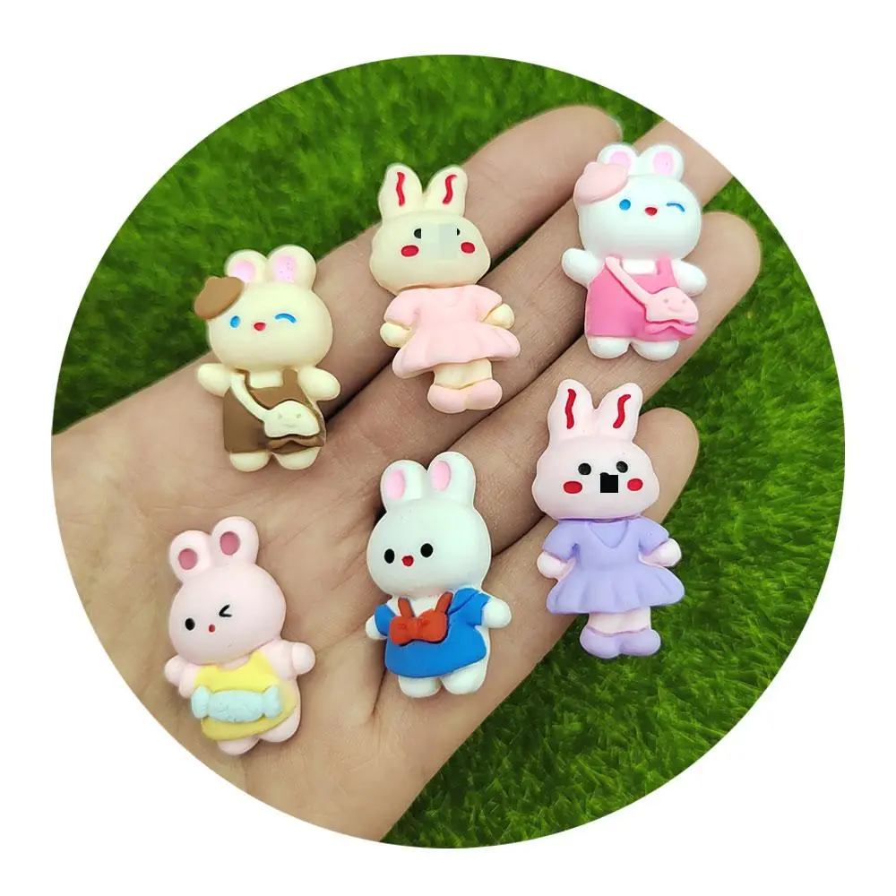 Cartoon Rabbit Flatback Resin Cabochon Crafts Refrigerator Phone Case Patch DIY Hairpin Jewelry Decor Accessory
Cartoon Rabbit Flatback Resin Cabochon Crafts Refrigerator Phone Case Patch DIY Hairpin Jewelry Decor Accessory