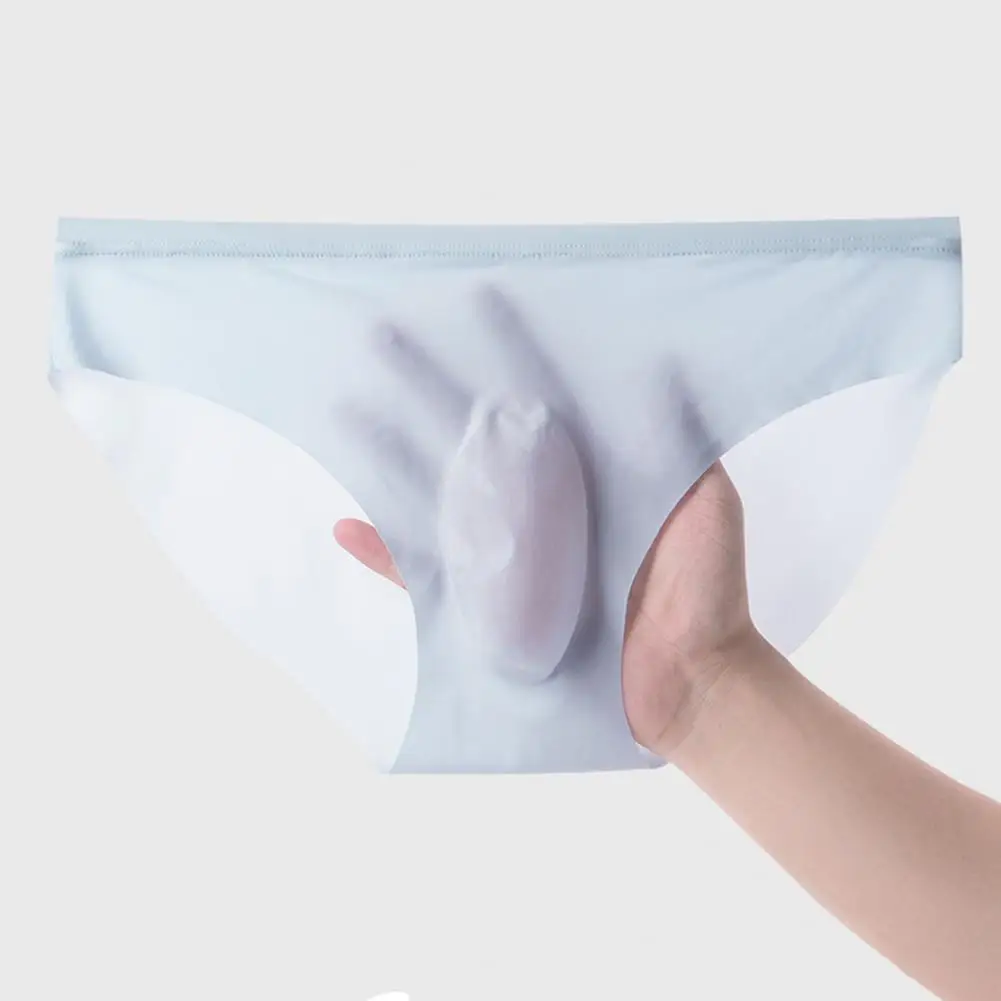 Underpants Seamless Men Thin Soft Breathable Ice Silk Quick Dry U Convex Elastic Plus Size Men Briefs Underwear
Underpants Seamless Men Thin Soft Breathable Ice Silk Quick Dry U Convex Elastic Plus Size Men Briefs Underwear