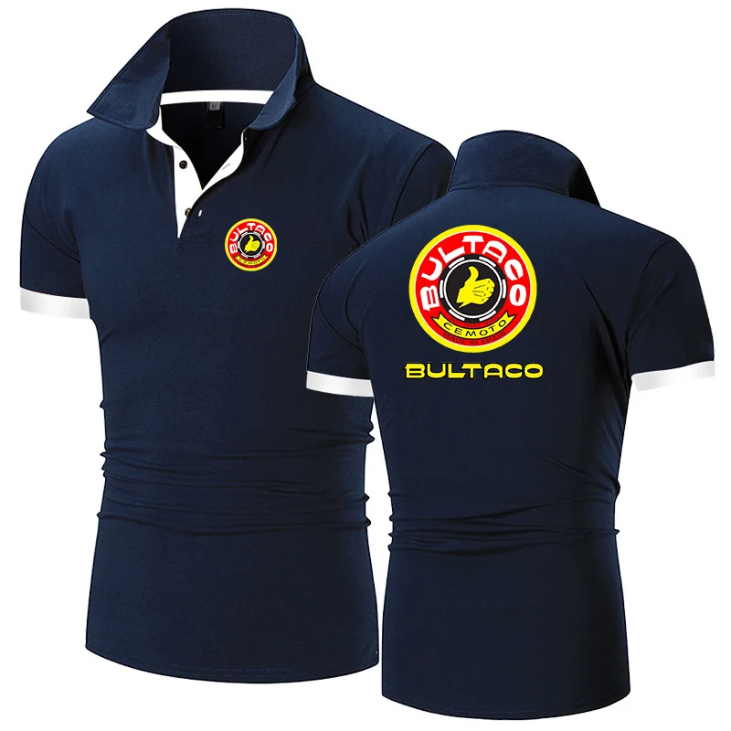 2023 New Bultaco Cemoto Solid Color POLO Shirt Men Summer Breathable Business Casual Fashion Lapel Short-sleeved Man T-shirt Top
2023 New Bultaco Cemoto Solid Color POLO Shirt Men Summer Breathable Business Casual Fashion Lapel Short-sleeved Man T-shirt Top