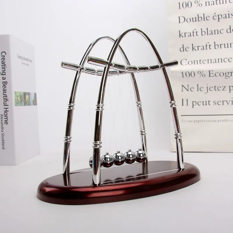 Large Newton Pendulum Ball Cradle Balance Ball Perpetual Motion Collision Physical Science Toy Chaos Mechanics Pendulum Model
Large Newton Pendulum Ball Cradle Balance Ball Perpetual Motion Collision Physical Science Toy Chaos Mechanics Pendulum Model