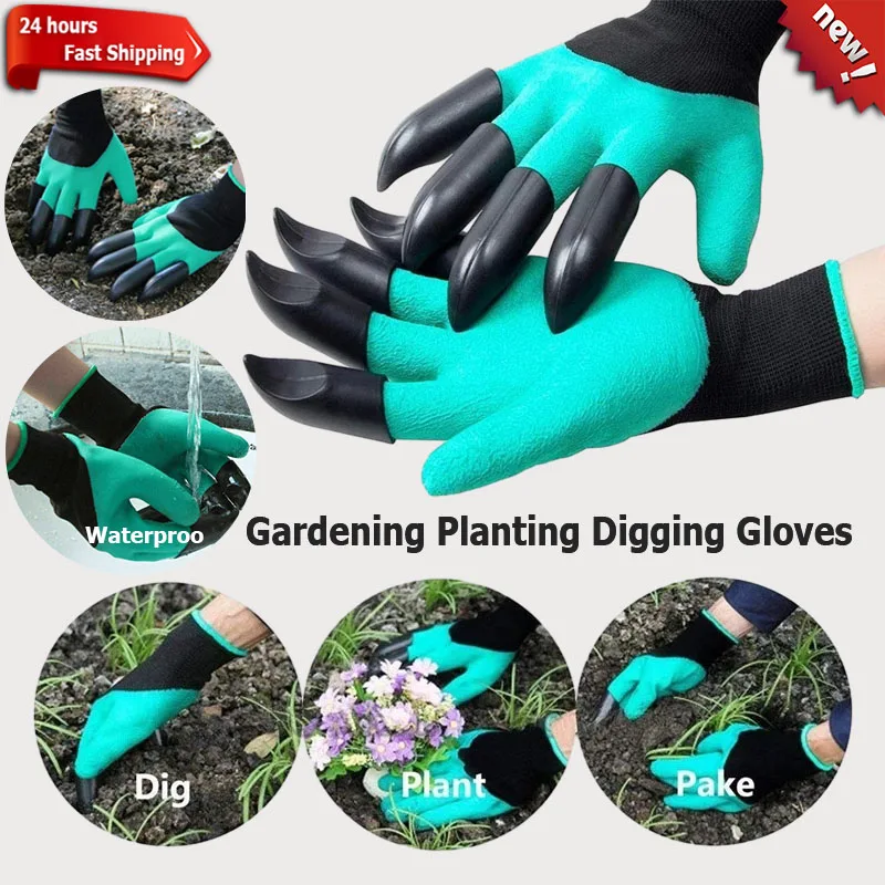 1pair Gardening Digging Gloves Garden Work Waterproof Paw Gloves Planting Paws Dig Gloves Flower Weeding Labor Protection Gloves
1pair Gardening Digging Gloves Garden Work Waterproof Paw Gloves Planting Paws Dig Gloves Flower Weeding Labor Protection Gloves