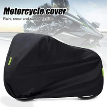 Universal Motorcycle Cover Waterproof Dust Rain UV Snow Protection Cover Oxford Cloth Cover for Honda Suzuki Kawasaki Yamaha BMW Universal Motorcycle Cover Waterproof Dust Rain UV Snow Protection Cover Oxford Cloth Cover for Honda Suzuki Kawasaki Yamaha BMW