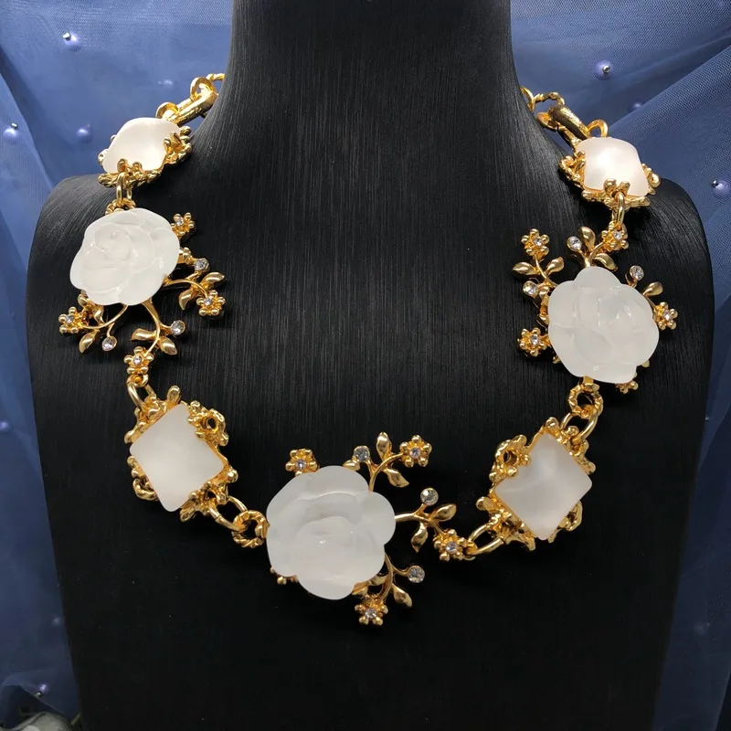 

Timeless Wonder Fancy Zircon Geo Beaded Necklaces for Women Designer Jewelry Rare Luxury Top Runway Gift Bridal Wedding Set 2612