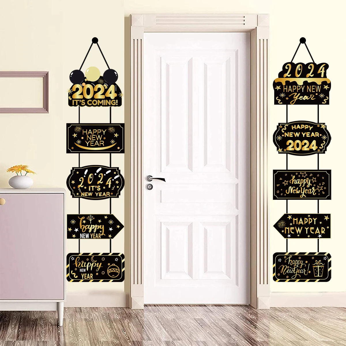 2024 Happy New Year Door Hanging Decoration New Year Banner Decor for Home Outdoor Hanging Decorations Happy New Year Gift
2024 Happy New Year Door Hanging Decoration New Year Banner Decor for Home Outdoor Hanging Decorations Happy New Year Gift