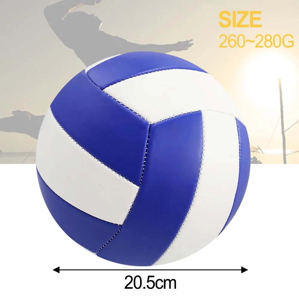 Durable New Volleyball Balls Competition For Beach Functional Indoor Light Oft PVC And Rubber Professional Size 5
Durable New Volleyball Balls Competition For Beach Functional Indoor Light Oft PVC And Rubber Professional Size 5